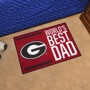 Picture of Georgia Bulldogs Starter Mat - World's Best Dad