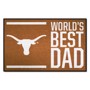 Picture of Texas Longhorns Starter Mat - World's Best Dad