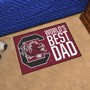 Picture of South Carolina Gamecocks Starter Mat - World's Best Dad