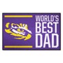 Picture of LSU Tigers Starter Mat - World's Best Dad