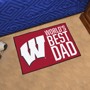 Picture of Wisconsin Badgers Starter Mat - World's Best Dad