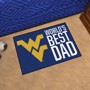 Picture of West Virginia Mountaineers Starter Mat - World's Best Dad