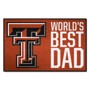 Picture of Texas Tech Red Raiders Starter Mat - World's Best Dad