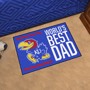 Picture of Kansas Jayhawks Starter Mat - World's Best Dad