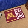 Picture of Minnesota Golden Gophers Starter Mat - World's Best Dad