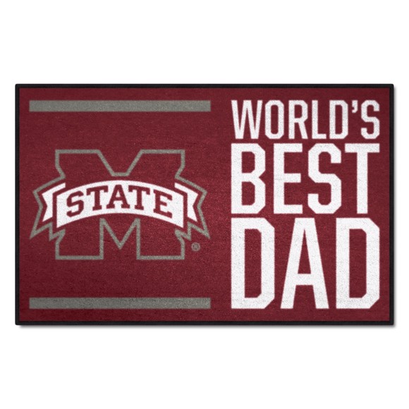 Picture of Mississippi State Bulldogs Starter Mat - World's Best Dad