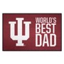 Picture of Indiana Hooisers Starter Mat - World's Best Dad