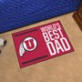 Picture of Utah Utes Starter Mat - World's Best Dad
