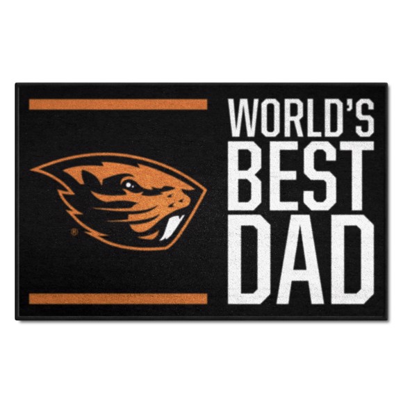 Picture of Oregon State Beavers Starter Mat - World's Best Dad