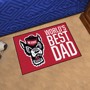 Picture of NC State Wolfpack Starter Mat - World's Best Dad