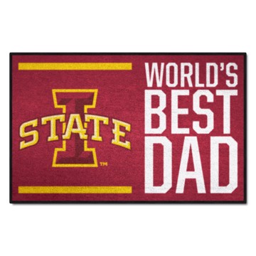 Picture of Iowa State Cyclones Starter Mat - World's Best Dad