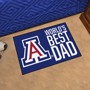 Picture of Arizona Wildcats Starter Mat - World's Best Dad