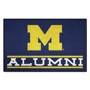 Picture of Michigan Wolverines Starter Mat - Alumni