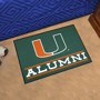 Picture of Miami Hurricanes Starter Mat - Alumni