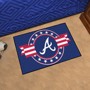 Picture of Atlanta Braves Starter Mat - MLB Patriotic