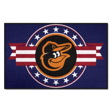 Picture of Baltimore Orioles Starter Mat - MLB Patriotic