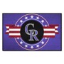 Picture of Colorado Rockies Starter Mat - MLB Patriotic