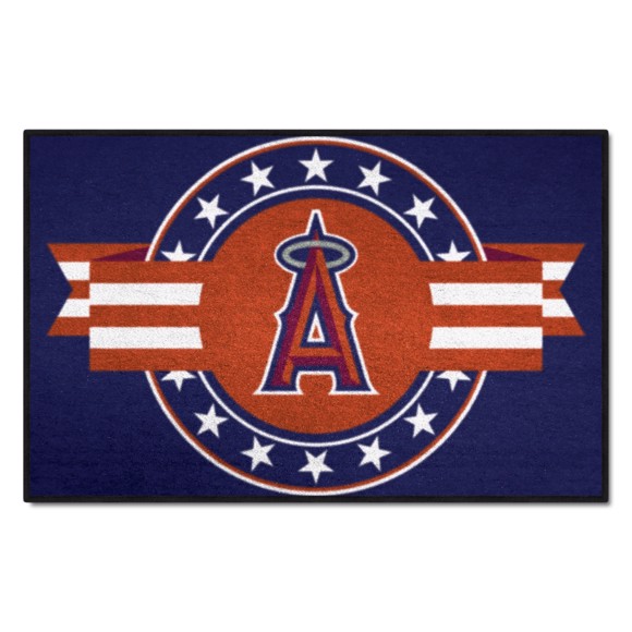 Picture of Los Angeles Angels Starter Mat - MLB Patriotic