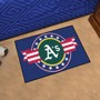Picture of Oakland Athletics Starter Mat - MLB Patriotic