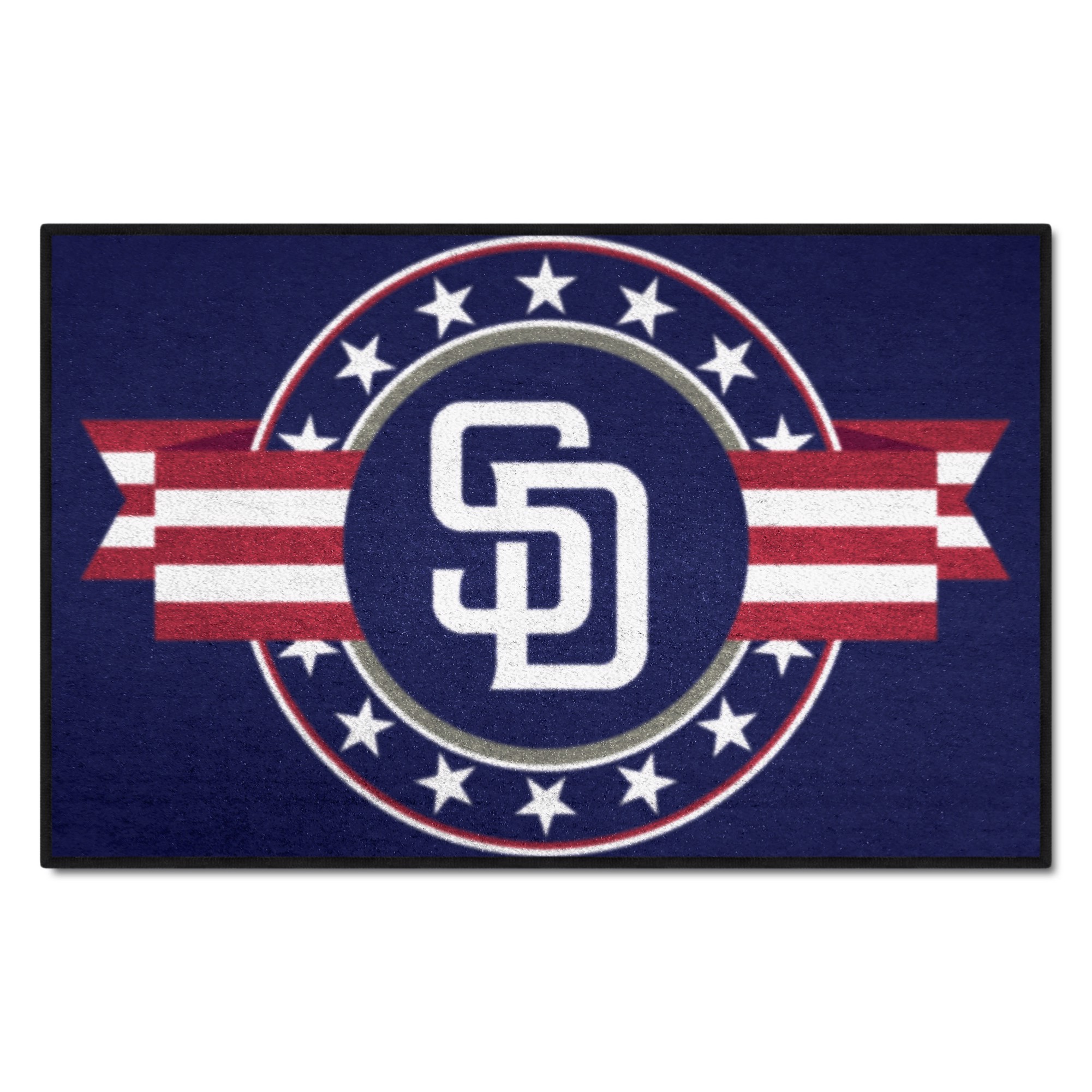 Officially Licensed MLB San Diego Padres Uniform Mat 19 x 30
