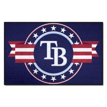 Picture of Tampa Bay Rays Starter Mat - MLB Patriotic