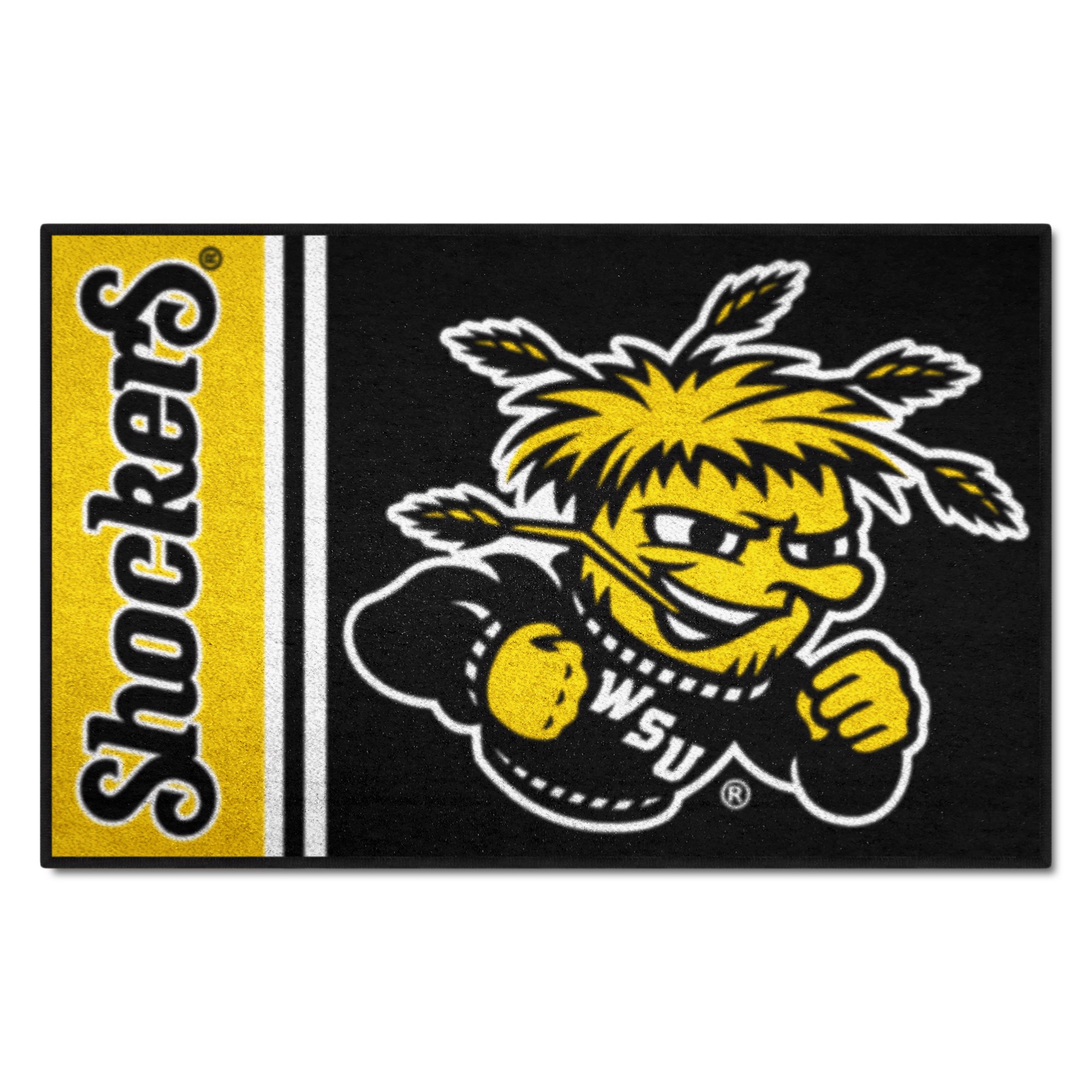Retro Wichita State Shockers Logo - Wichita State University - Sticker