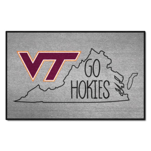 Picture of Virginia Tech Hokies Southern Style Starter Mat