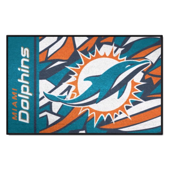 Picture of Miami Dolphins NFL x FIT Starter Mat