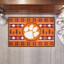 Picture of Clemson Tigers Starter Mat - Holiday Sweater