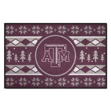 Picture of Texas A&M Aggies Holiday Sweater Starter Mat