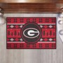 Picture of Georgia Bulldogs Starter Mat - Holiday Sweater