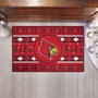 Picture of Louisville Cardinals Starter Mat - Holiday Sweater