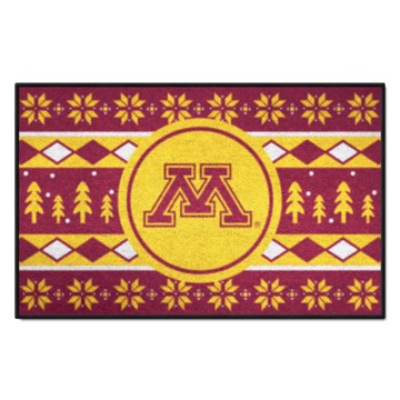 Picture of Minnesota Golden Gophers Holiday Sweater Starter Mat