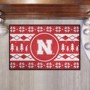 Picture of Nebraska Cornhuskers Starter Mat - Holiday Sweater