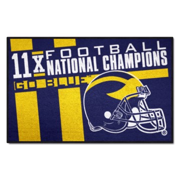 Picture of Michigan Wolverines Dynasty Starter Mat