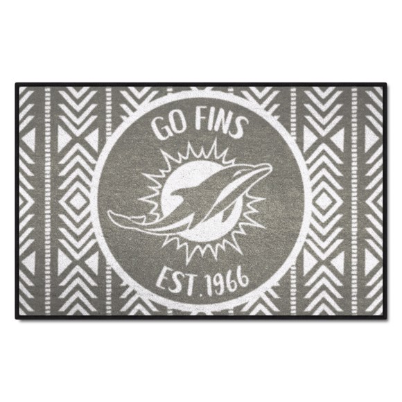 Picture of Miami Dolphins Southern Style Starter Mat