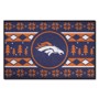 Picture of Denver Broncos Holiday Sweater Starter Mat