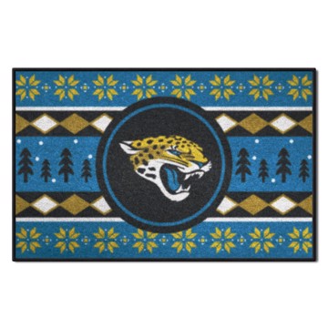 Picture of Jacksonville Jaguars Holiday Sweater Starter Mat