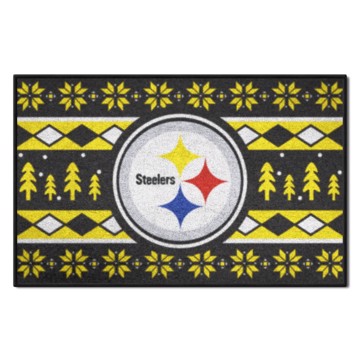Picture of Pittsburgh Steelers Holiday Sweater Starter Mat