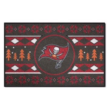 Picture of Tampa Bay Buccaneers Holiday Sweater Starter Mat