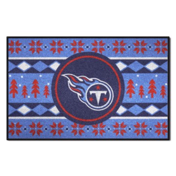 Picture of Tennessee Titans Holiday Sweater Starter Mat
