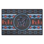 Picture of Miami Marlins Holiday Sweater Starter Mat