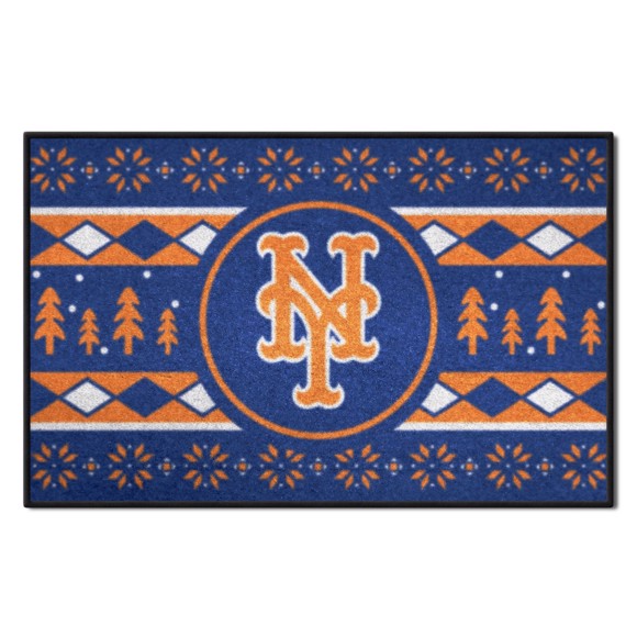 Picture of New York Mets Holiday Sweater Starter Mat