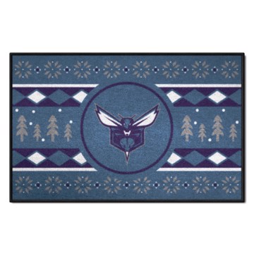 Picture of Charlotte Hornets Holiday Sweater Starter Mat