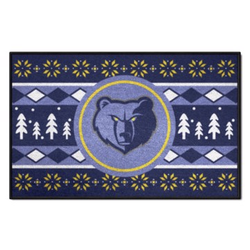 Picture of Memphis Grizzlies Holiday Sweater Starter Mat