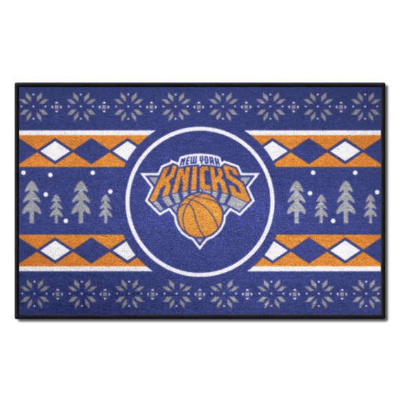 Picture of New York Knicks Holiday Sweater Starter Mat