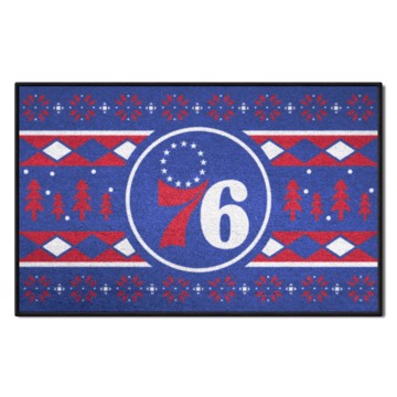 Picture of Philadelphia 76ers Holiday Sweater Starter Mat