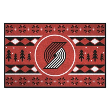 Picture of Portland Trail Blazers Holiday Sweater Starter Mat