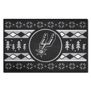 Picture of San Antonio Spurs Holiday Sweater Starter Mat