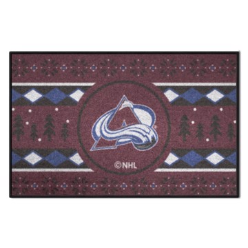 Picture of Colorado Avalanche Holiday Sweater Starter Mat